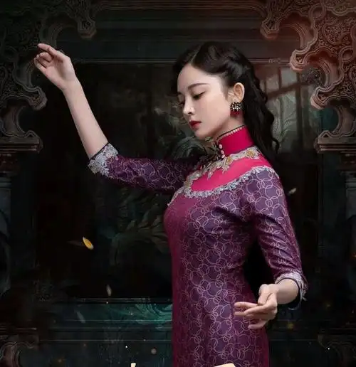 旗袍装照片造型,旗袍装头发造型图片欣赏-图片大观-奇异网