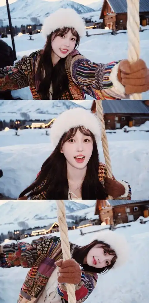 虞书欣漫画女主#    捕获雪地小95 嗨呀萌萌一枝我捏7615