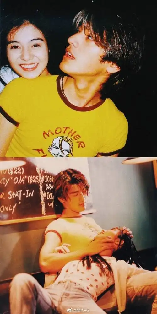 金城武 杨采妮in王家卫导演【堕落天使】,杜可风摄影,愈迷离愈迷人