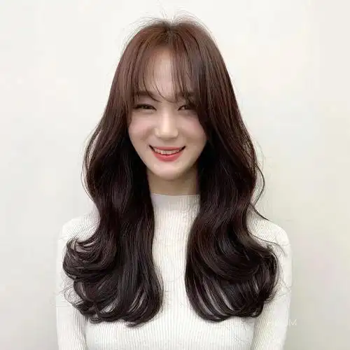 "渣女"网红大波浪卷_卷发