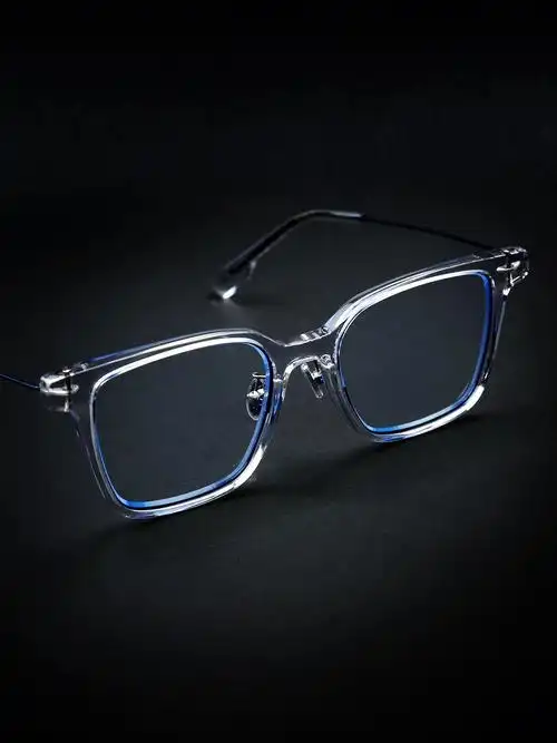 被要无数次链接的禁欲系知性透明镜框