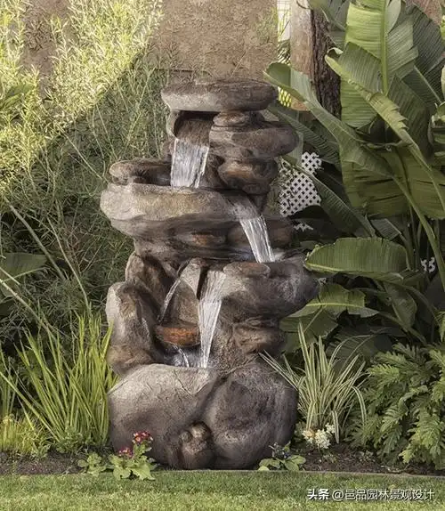 11款庭院创意水景设计案例,做花园一定用得上