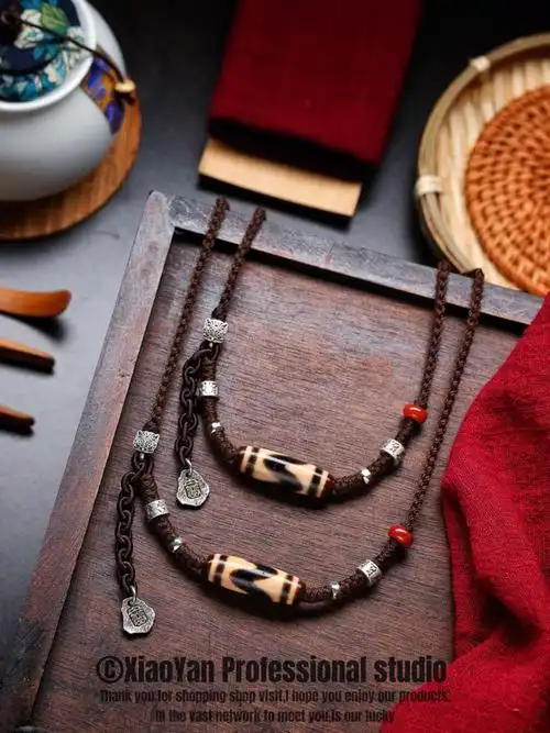 60必须安利给你的情侣天珠锁骨链