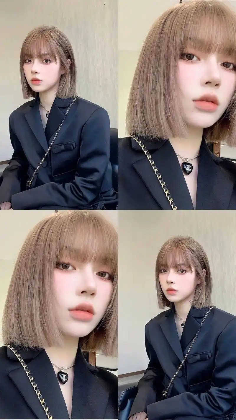 简约不失高级感 超a一刀切女生短发发型