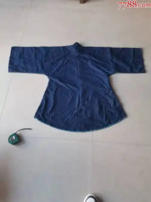 清代粗布冬季大襟衣服150805没有破损