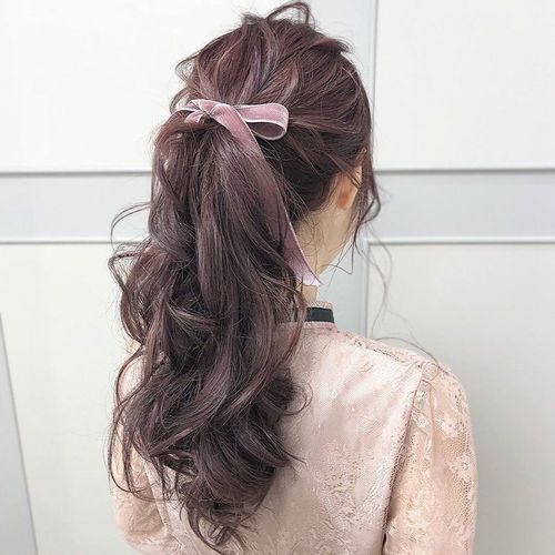 【特价处理】假发女马尾绑带式长卷发长发扎发尾马尾捆绑式低马尾