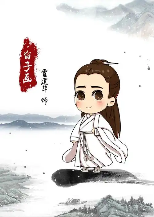 花千骨 白子画 霍建华 q版萌萌哒(○ 3′○)