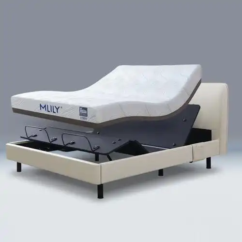 mlily梦百合0压智能床多功能电动皮床双人床可升降现代1.8米简约