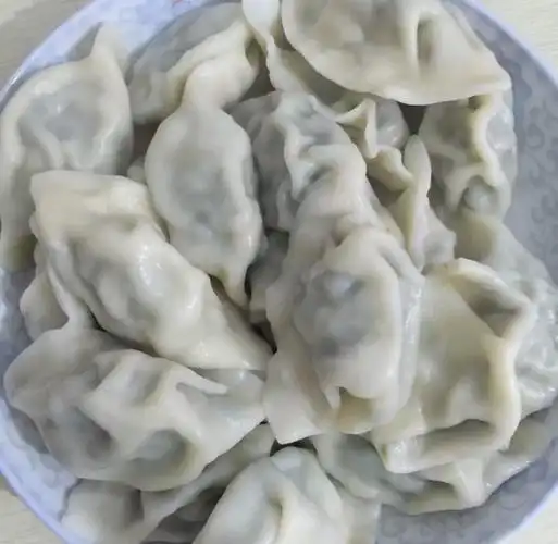 婴宁-syuu做的韭菜鲜肉馅饺子