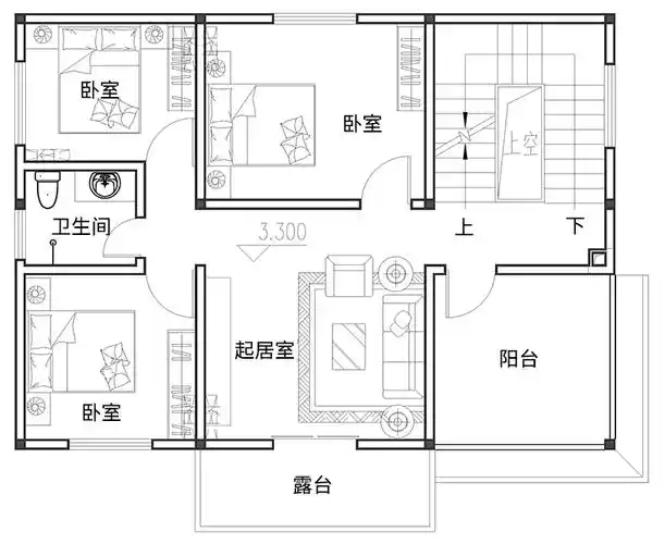11x8两层新中式自建别墅设计 - 住宅在线