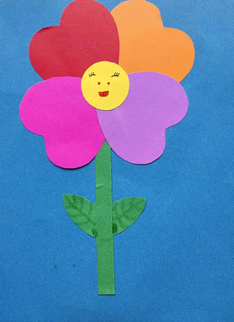 幼儿教师手工花朵制作今日分享路过的参考简单制作小手工