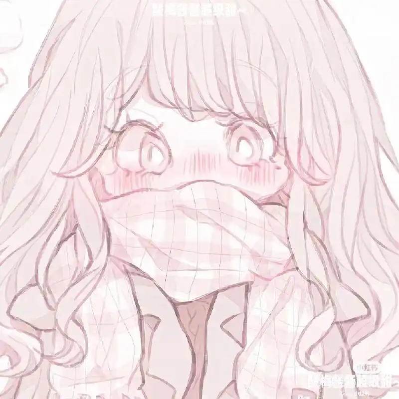 可爱素描动漫女生人物头像