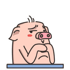 贱贱猪系列-微信表情包