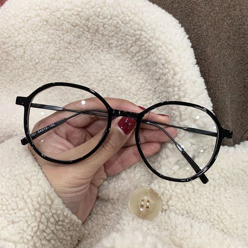 圆形眼镜框复古原宿