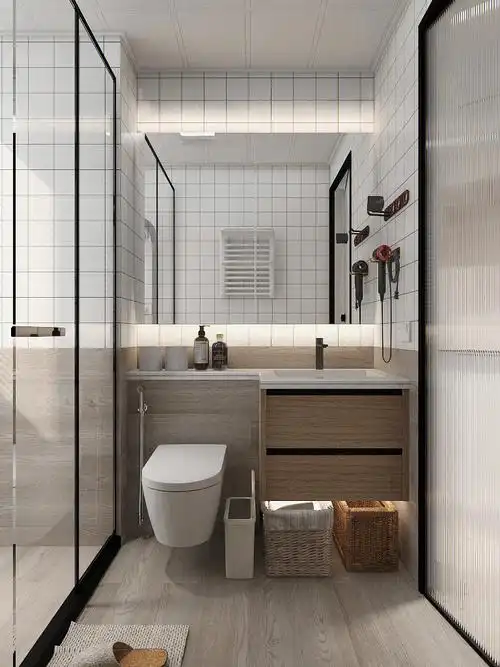 2平米的洗手间如何实现干湿分离