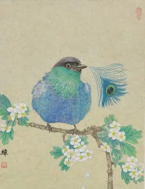 工在当代固本开新中国工笔画学会会员书画作品欣赏