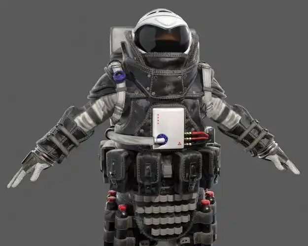 巴西3d设计师marco nogueira 太空服 宇航服