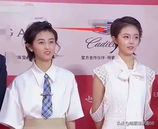 清风与酒当张子枫赵今麦站在一起这身高差认真的