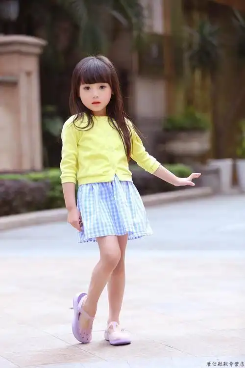 迪卡骆儿童洞洞鞋 玛丽珍凉鞋 女童变色果冻鞋防滑沙滩