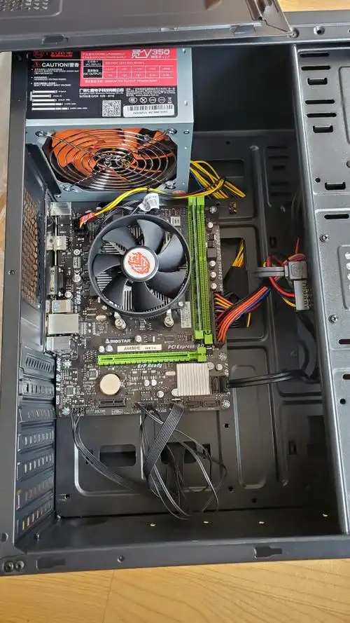 ssd/8gb内存 家用企业客服办公主机 台式电脑主机 diy组装机 电脑晒单