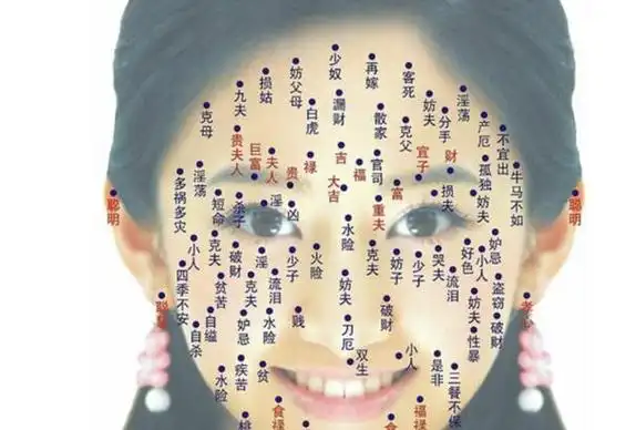 夫妻宫有痣的女人