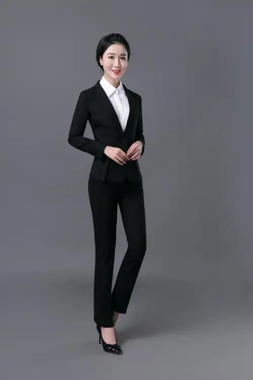 株洲裳菲妮职业女套装2017春秋新款