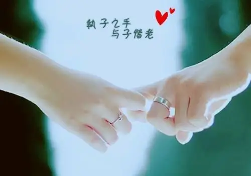 此生相守,牵手一生.