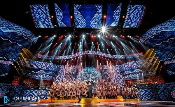 跨界歌王总决赛来临恩维舞台视觉诠释歌曲