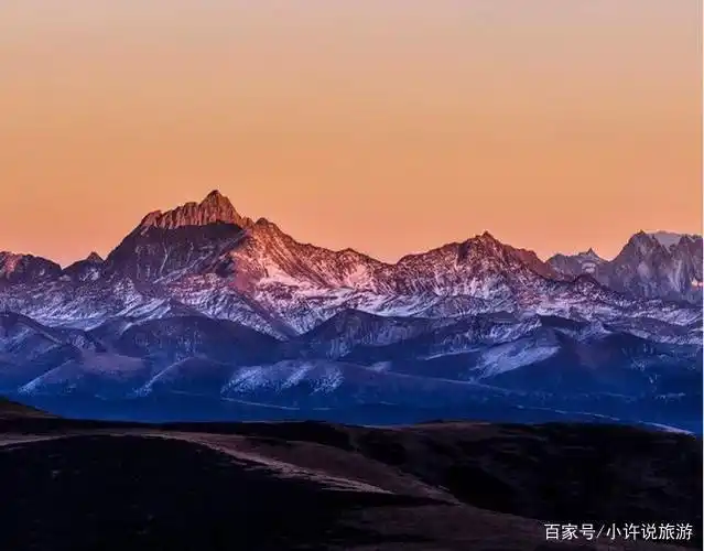 一个比珠峰更险峻的雪山——中国最美雪山,来了就把心留下