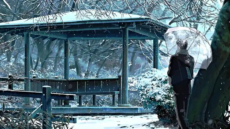 言叶之庭#新海诚.