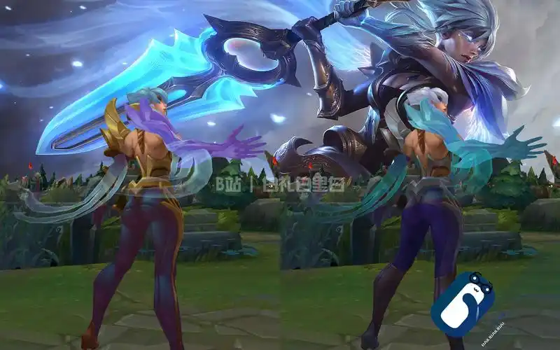 【英雄联盟】黎明使者 锐雯 t2传说皮肤/圣辉炫彩 特效&3d展示