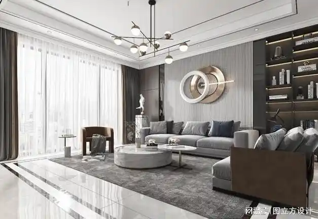 现代客厅装修效果图:简约,时尚与功能性的完美结合|家具|家居设计|电