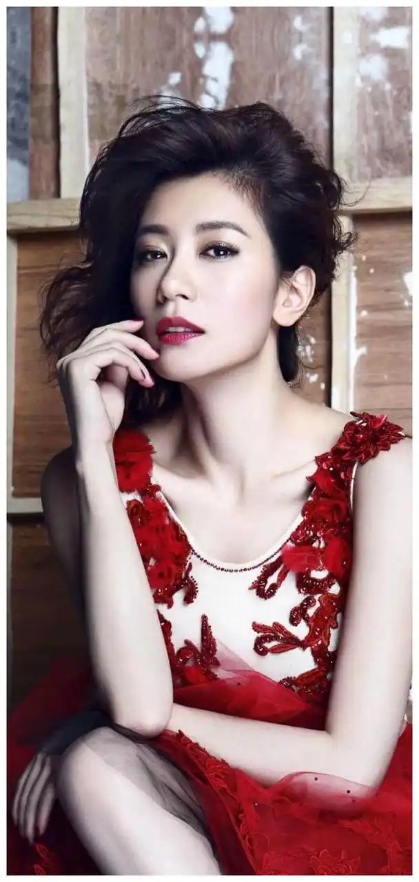 不老女神贾静雯,这个岁数还美成这样