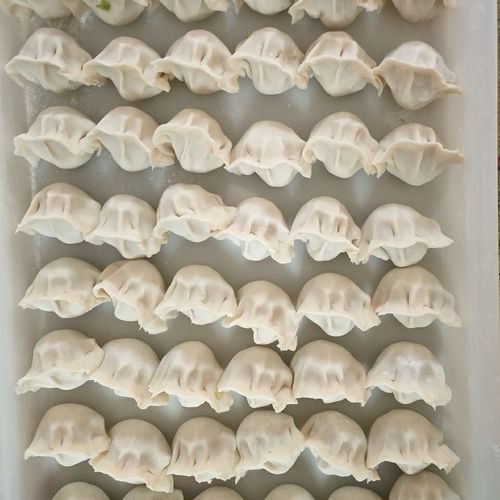 曰广纯手工水饺猪肉大葱韭菜白菜茴香牛羊肉饺子手工纯手工手工包