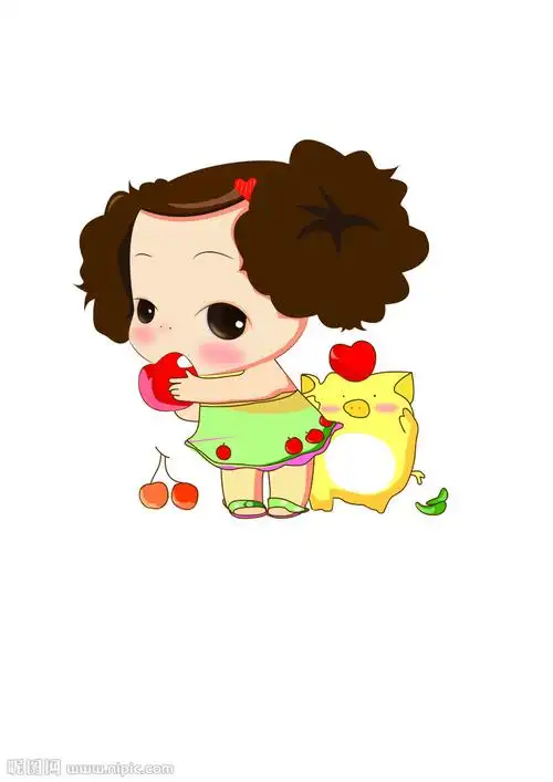 卡通娃娃图片