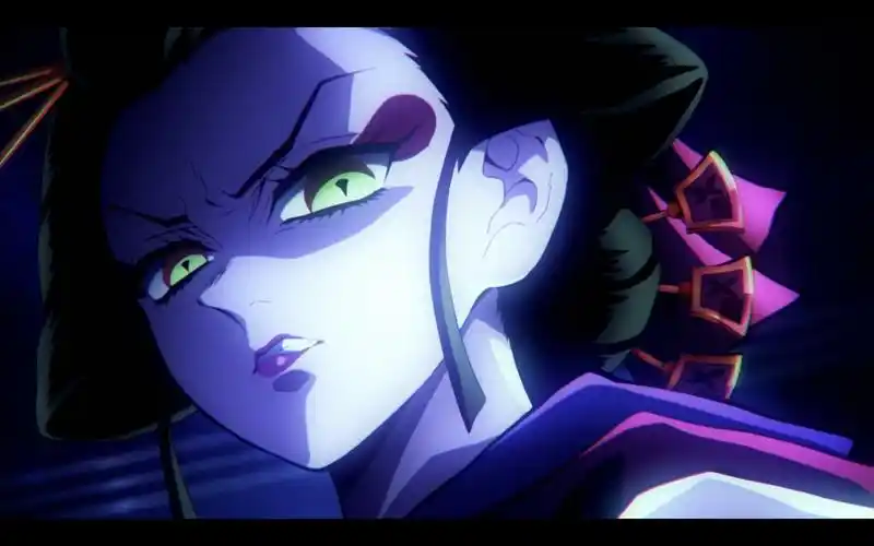 鬼灭之刃-游郭篇之堕姬这强大的气场,这该死的魅力!