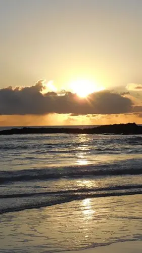 唯美夕阳高清风景手机壁纸