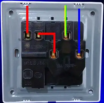 一开三孔接线图解