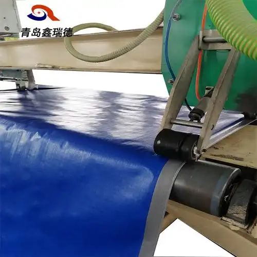 篷布帐篷自动化热合机 根据要求 热合加强筋 包边 抽绳 电脑编程