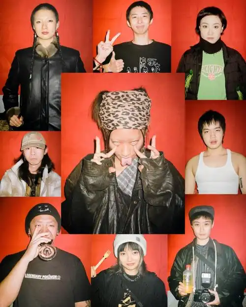 胶片上海蹦迪选手的醉酒证件照