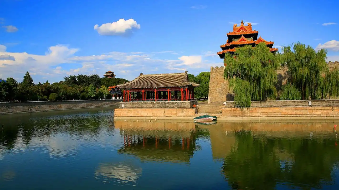 紫禁城角楼自然风光桌面壁纸图片下载高清大图预览1920x1080_风景壁纸