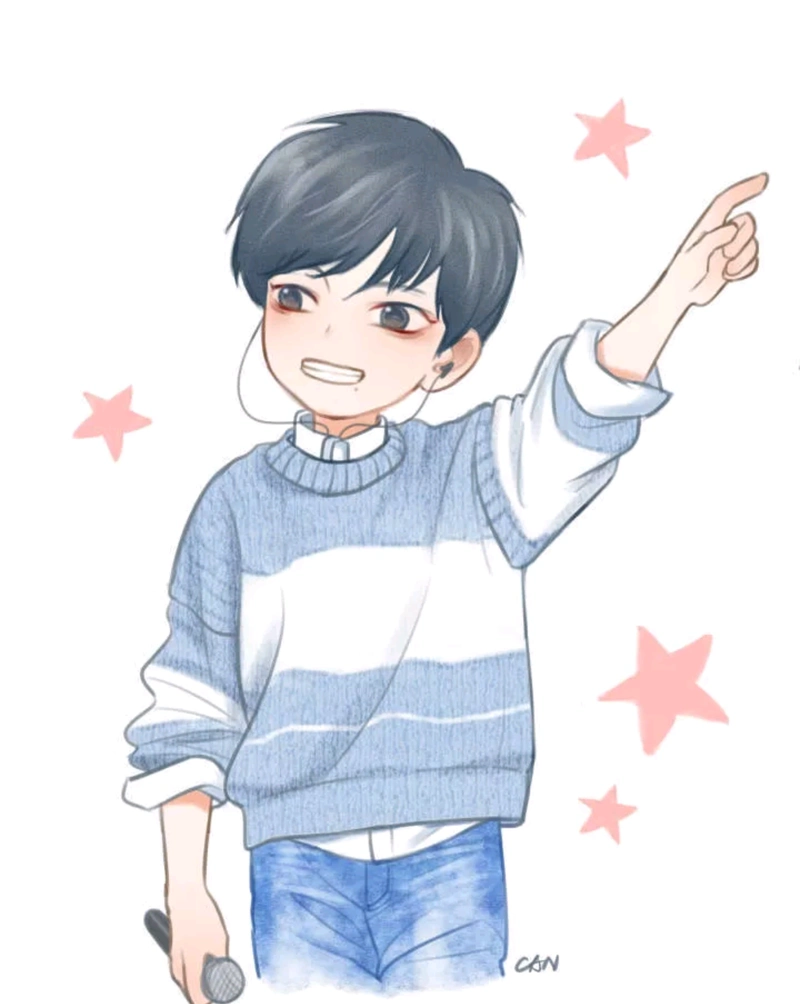 萌版肖战 小飞侠快来把他抱走吧