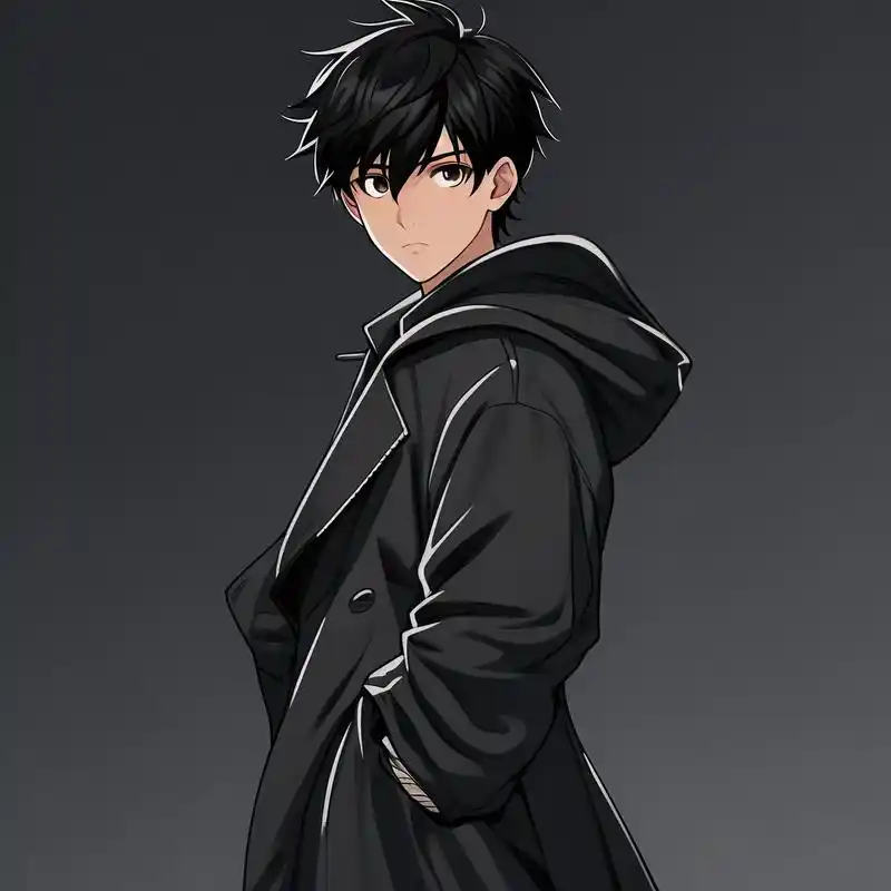 动漫风帅气冷酷男生头像90