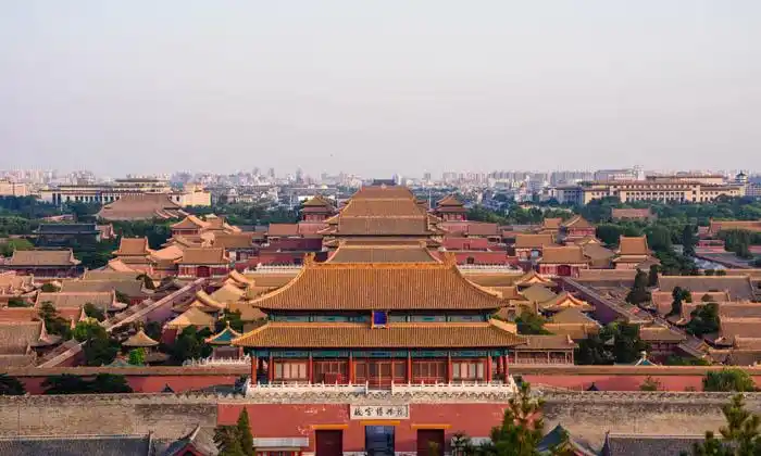 故宫鸟瞰图 换个视角看紫禁城