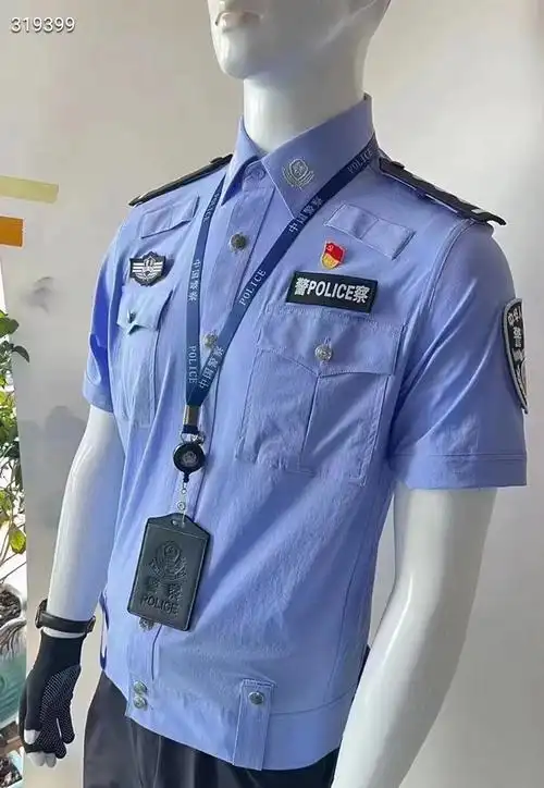 营口交警制式速干夏执勤短袖-江苏六扇门警用装备有限公司