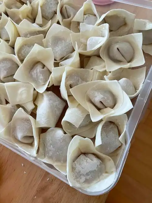 密咕朵做的馄饨馅(鲜虾馄饨)