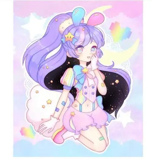 q版动漫人物图片大全,超可爱的q版人物临摹素材