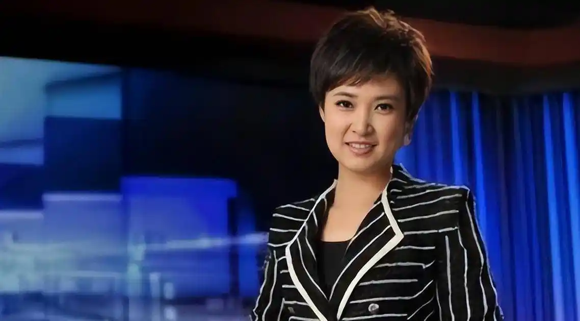 桑晨在《海峡两岸》的主持中,依据她自身的理解,将昔日的长发改为清爽