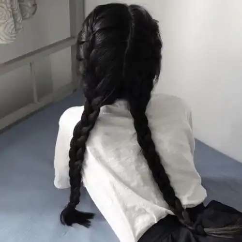 双马尾头像女生背影头像女生