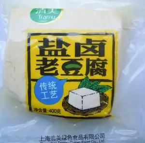 清美老豆腐 传统工艺盐卤老豆腐400克 只发江浙沪皖 8袋包邮